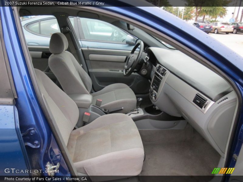 Cobalt Blue Metallic / Grey 2007 Suzuki Forenza Sedan