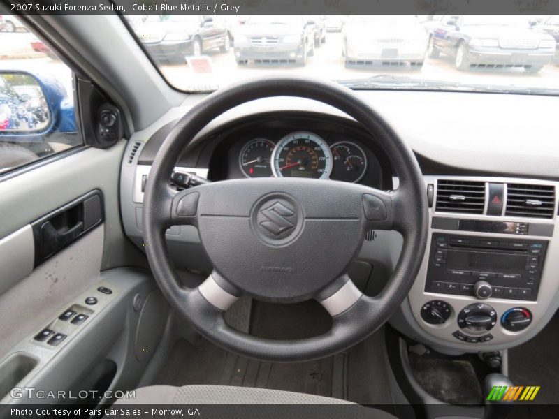 Cobalt Blue Metallic / Grey 2007 Suzuki Forenza Sedan