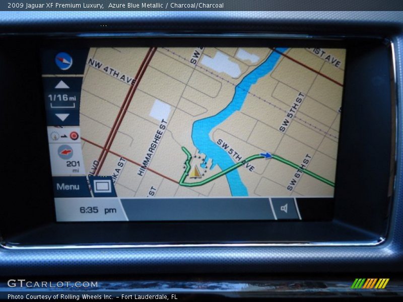 Navigation of 2009 XF Premium Luxury