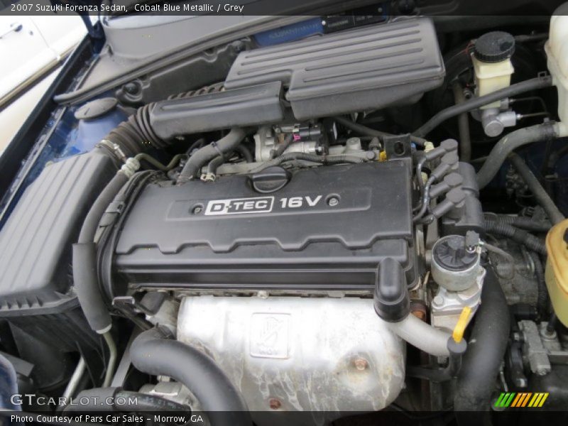 Cobalt Blue Metallic / Grey 2007 Suzuki Forenza Sedan