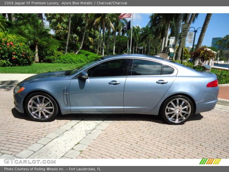  2009 XF Premium Luxury Azure Blue Metallic