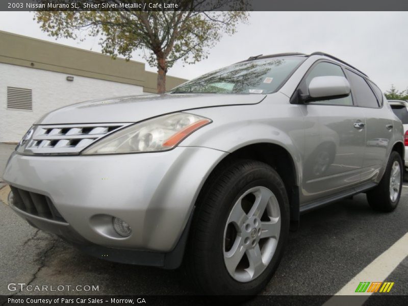 Sheer Silver Metallic / Cafe Latte 2003 Nissan Murano SL