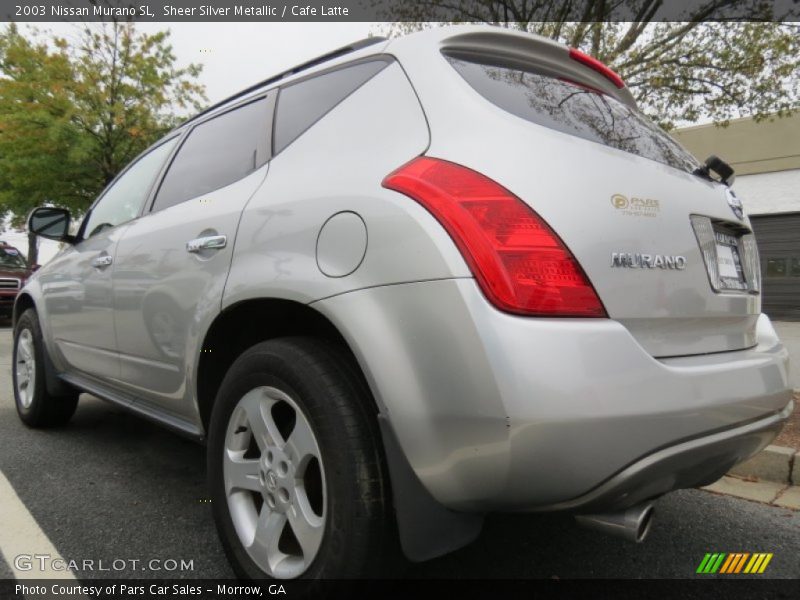 Sheer Silver Metallic / Cafe Latte 2003 Nissan Murano SL