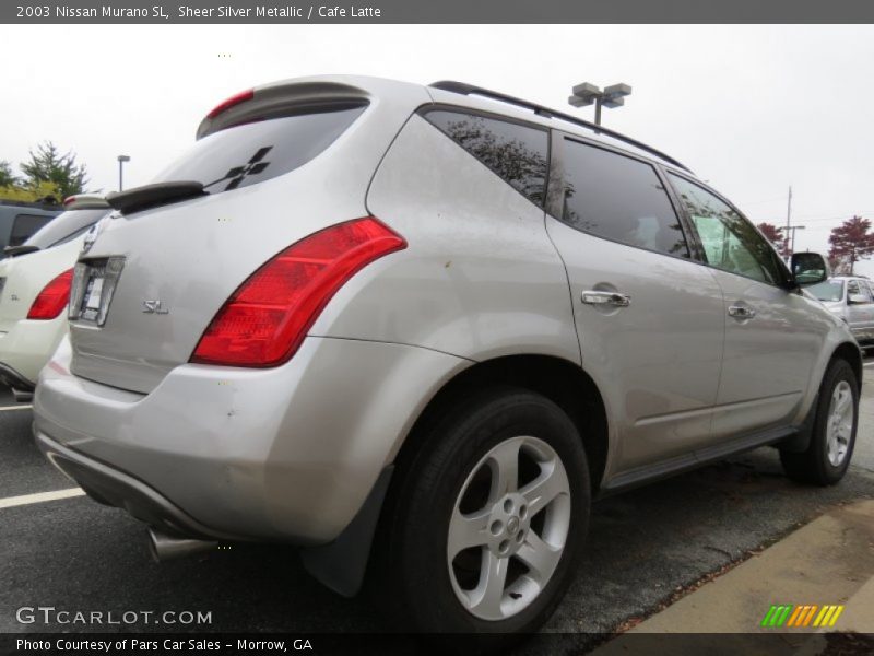 Sheer Silver Metallic / Cafe Latte 2003 Nissan Murano SL