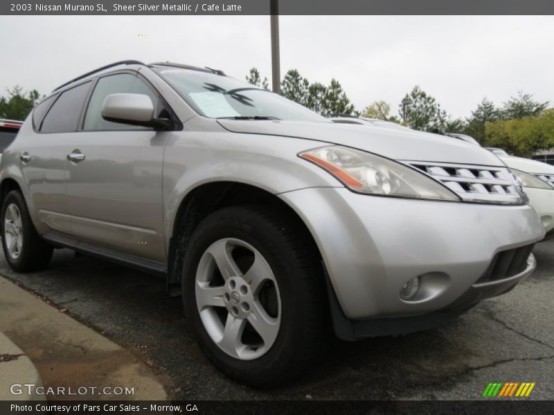 Sheer Silver Metallic / Cafe Latte 2003 Nissan Murano SL
