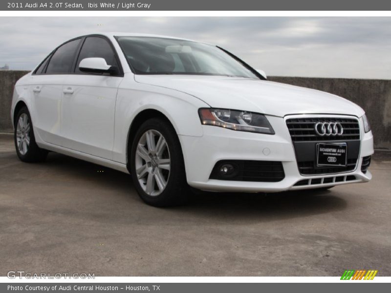 Ibis White / Light Gray 2011 Audi A4 2.0T Sedan