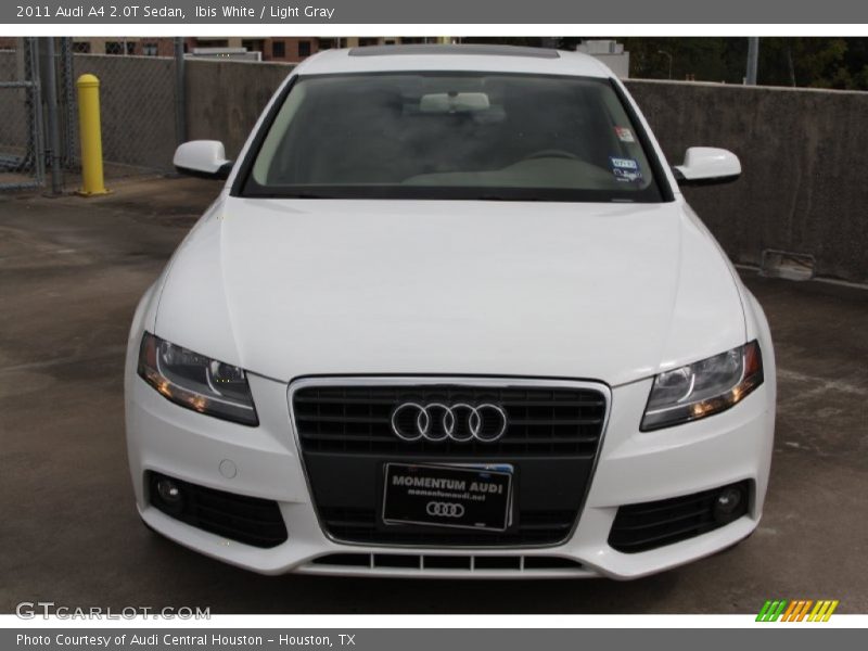 Ibis White / Light Gray 2011 Audi A4 2.0T Sedan