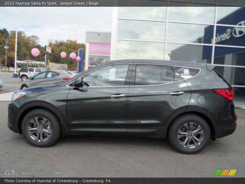  2013 Santa Fe Sport Juniper Green