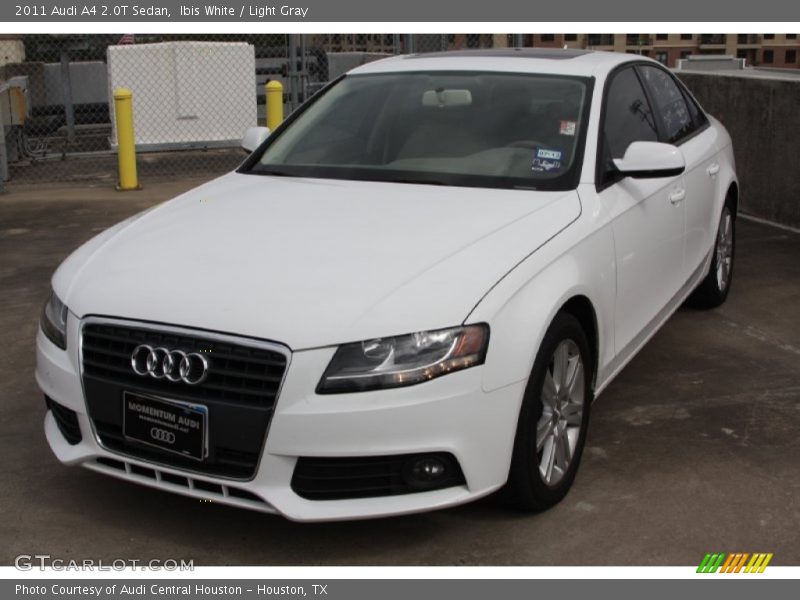Ibis White / Light Gray 2011 Audi A4 2.0T Sedan