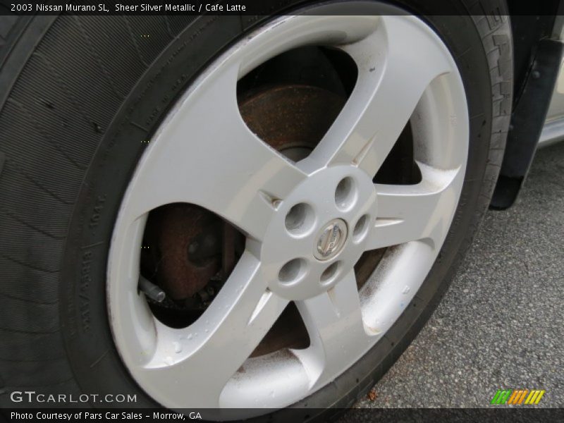 Sheer Silver Metallic / Cafe Latte 2003 Nissan Murano SL