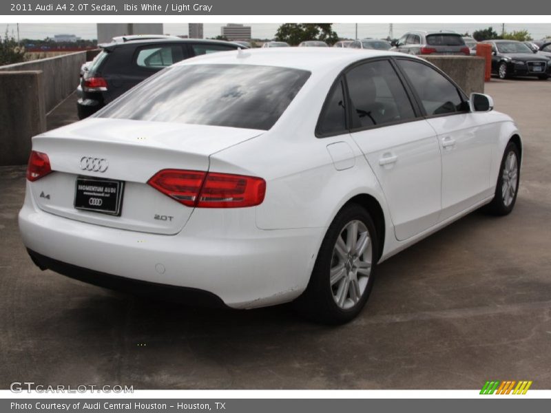 Ibis White / Light Gray 2011 Audi A4 2.0T Sedan