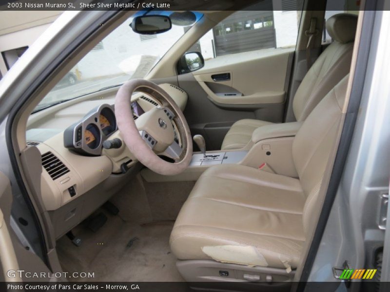 Sheer Silver Metallic / Cafe Latte 2003 Nissan Murano SL