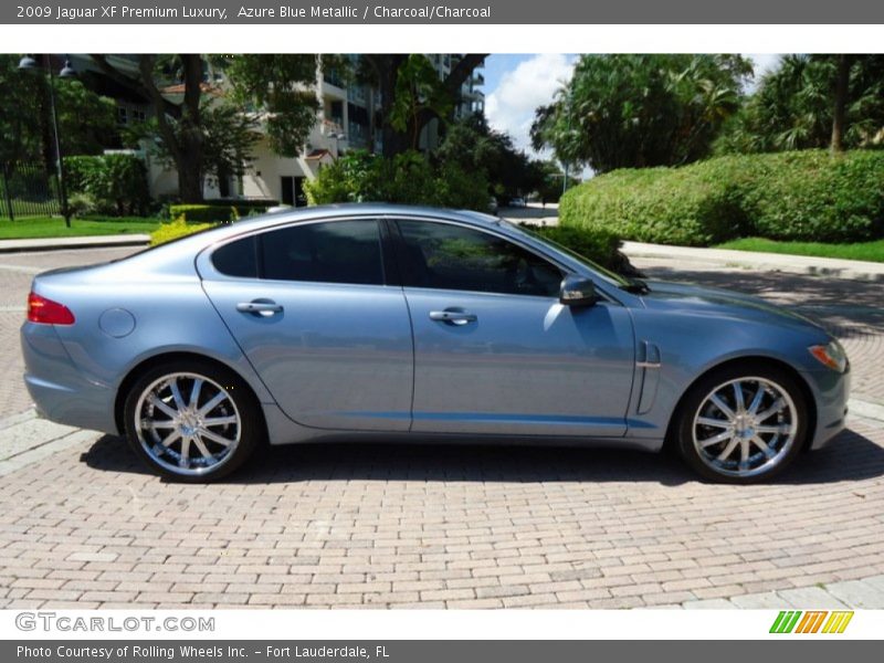  2009 XF Premium Luxury Azure Blue Metallic