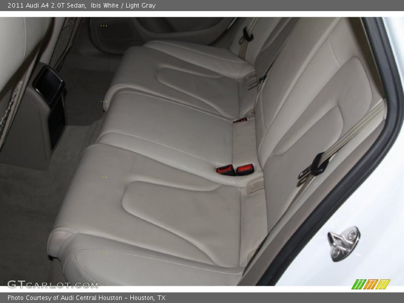 Ibis White / Light Gray 2011 Audi A4 2.0T Sedan
