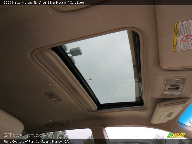 Sheer Silver Metallic / Cafe Latte 2003 Nissan Murano SL