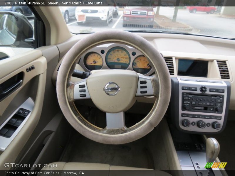 Sheer Silver Metallic / Cafe Latte 2003 Nissan Murano SL