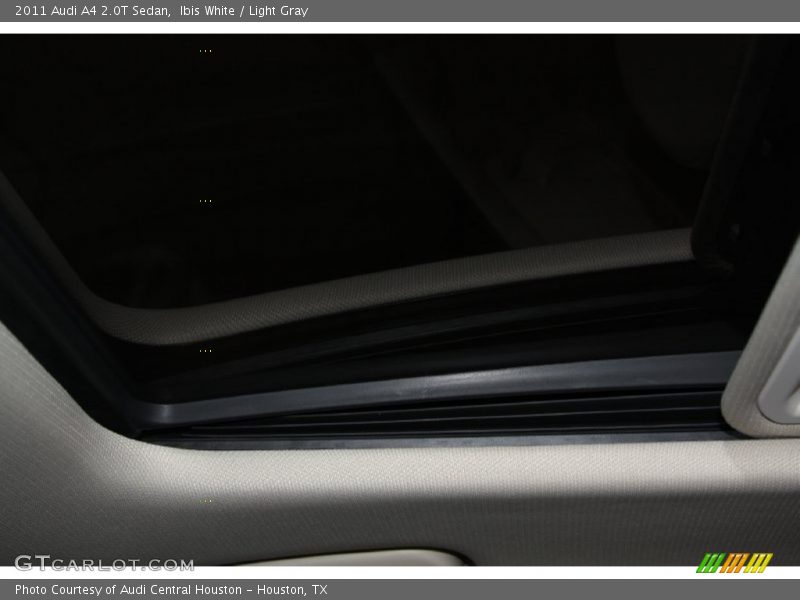 Ibis White / Light Gray 2011 Audi A4 2.0T Sedan