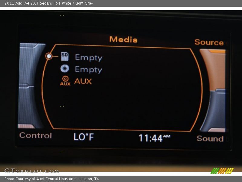 Ibis White / Light Gray 2011 Audi A4 2.0T Sedan