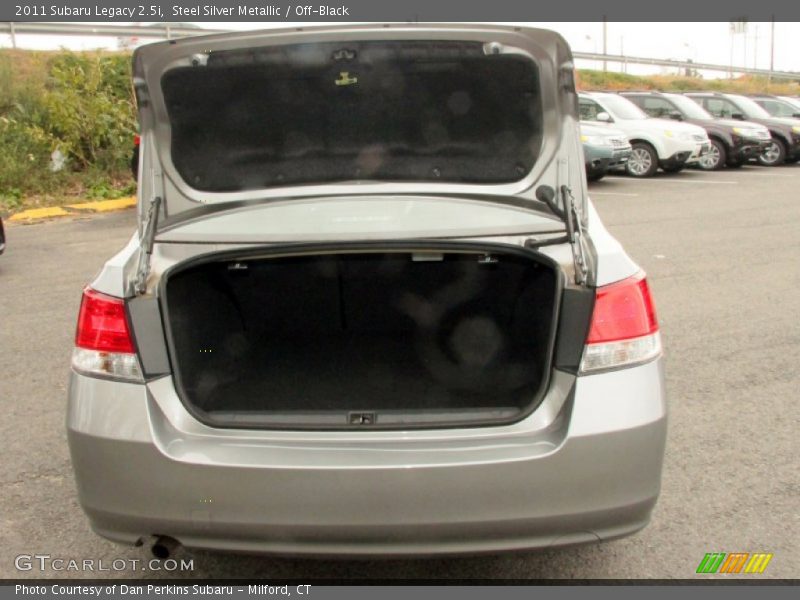 Steel Silver Metallic / Off-Black 2011 Subaru Legacy 2.5i
