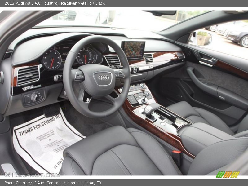 Black Interior - 2013 A8 L 4.0T quattro 