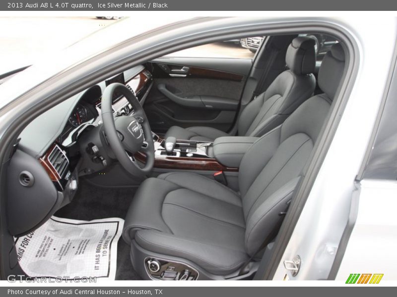 Front Seat of 2013 A8 L 4.0T quattro