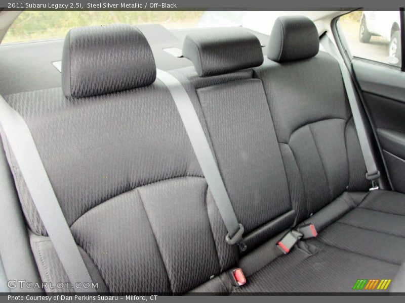 Steel Silver Metallic / Off-Black 2011 Subaru Legacy 2.5i