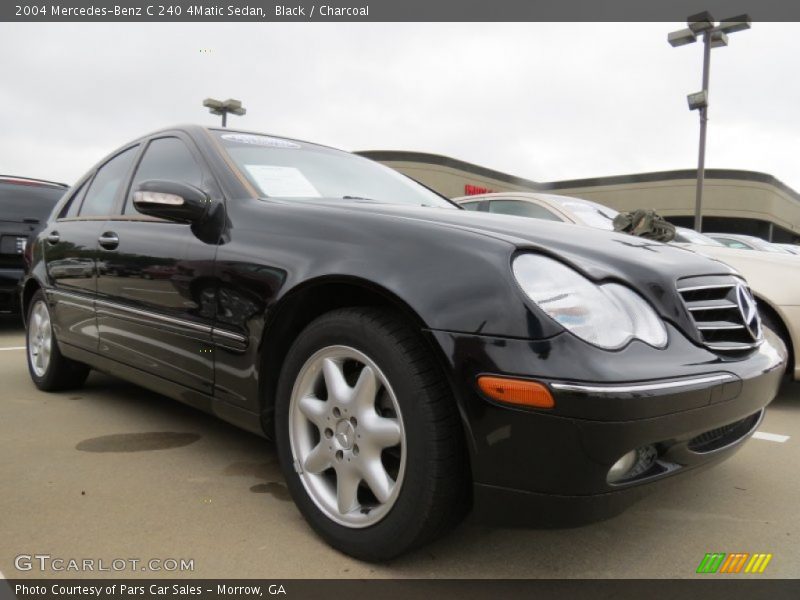 Black / Charcoal 2004 Mercedes-Benz C 240 4Matic Sedan