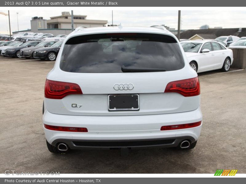 Glacier White Metallic / Black 2013 Audi Q7 3.0 S Line quattro