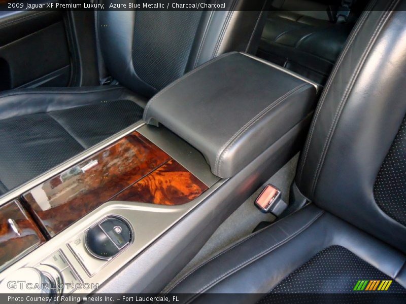 Azure Blue Metallic / Charcoal/Charcoal 2009 Jaguar XF Premium Luxury