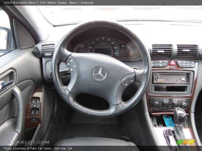 Black / Charcoal 2004 Mercedes-Benz C 240 4Matic Sedan