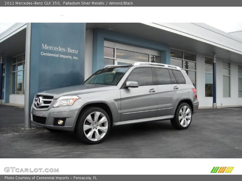 Palladium Silver Metallic / Almond/Black 2011 Mercedes-Benz GLK 350