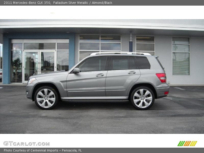 Palladium Silver Metallic / Almond/Black 2011 Mercedes-Benz GLK 350