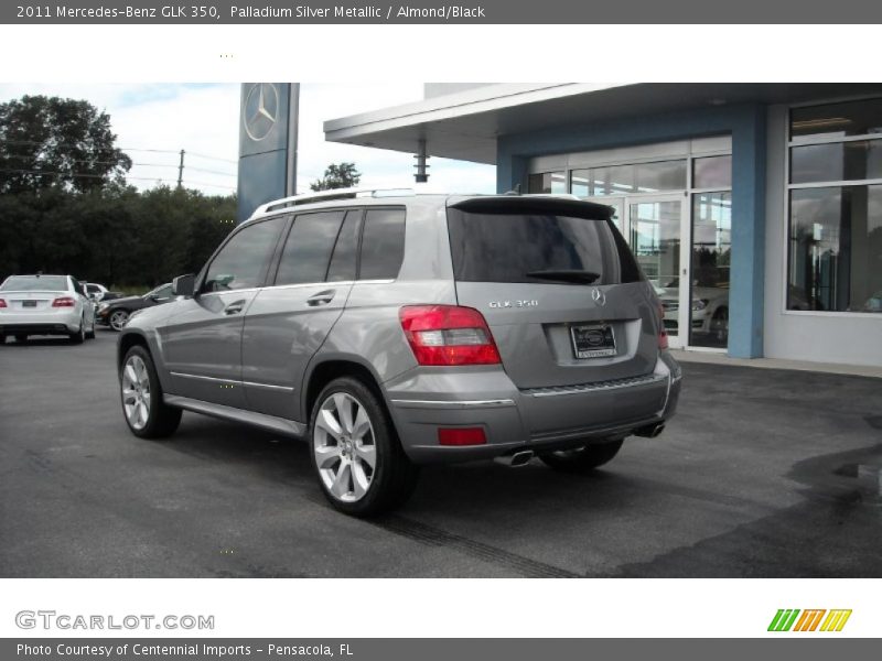 Palladium Silver Metallic / Almond/Black 2011 Mercedes-Benz GLK 350