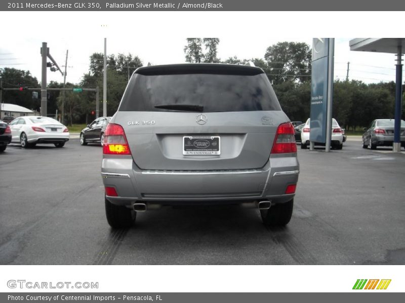 Palladium Silver Metallic / Almond/Black 2011 Mercedes-Benz GLK 350