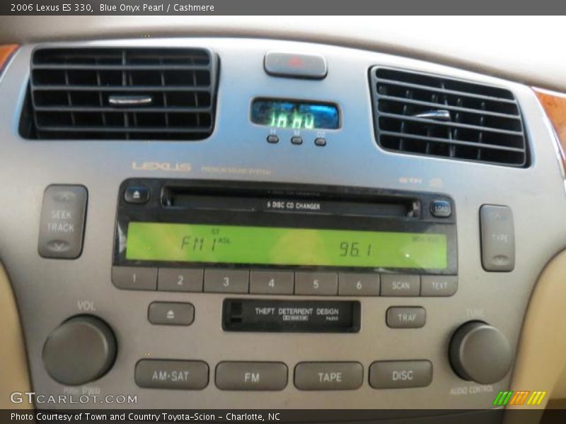 Audio System of 2006 ES 330