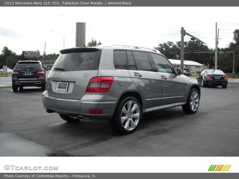 Palladium Silver Metallic / Almond/Black 2011 Mercedes-Benz GLK 350