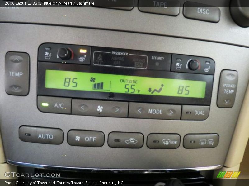 Controls of 2006 ES 330