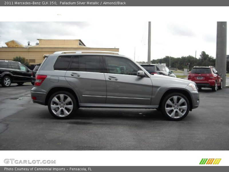Palladium Silver Metallic / Almond/Black 2011 Mercedes-Benz GLK 350
