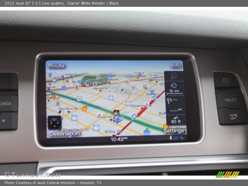 Navigation of 2013 Q7 3.0 S Line quattro