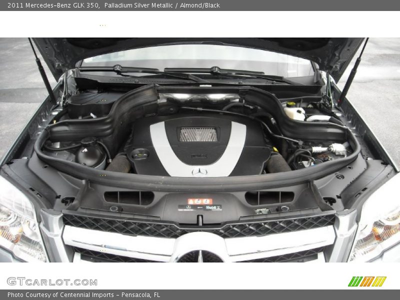 Palladium Silver Metallic / Almond/Black 2011 Mercedes-Benz GLK 350