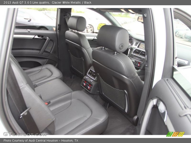Glacier White Metallic / Black 2013 Audi Q7 3.0 S Line quattro