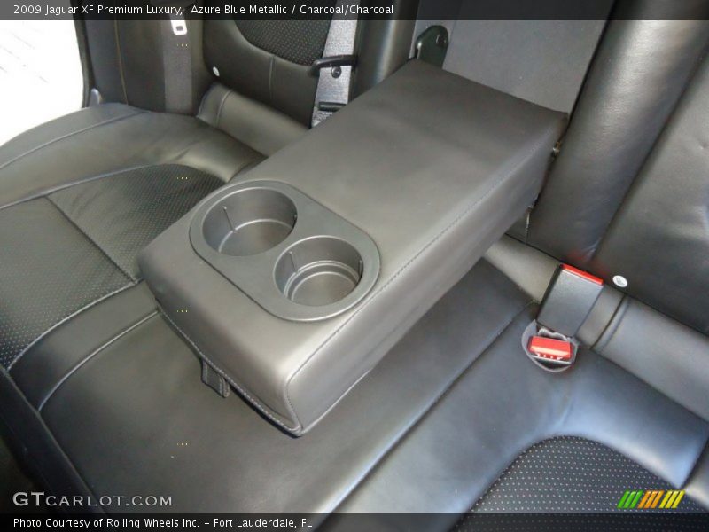 Azure Blue Metallic / Charcoal/Charcoal 2009 Jaguar XF Premium Luxury