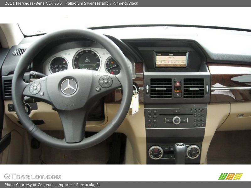 Palladium Silver Metallic / Almond/Black 2011 Mercedes-Benz GLK 350