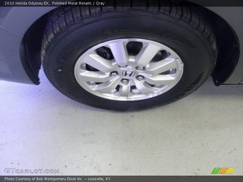 Polished Metal Metallic / Gray 2010 Honda Odyssey EX