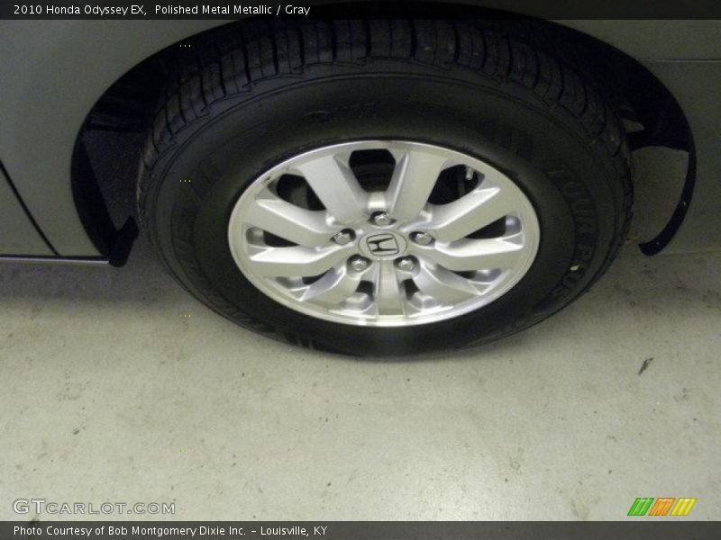 Polished Metal Metallic / Gray 2010 Honda Odyssey EX
