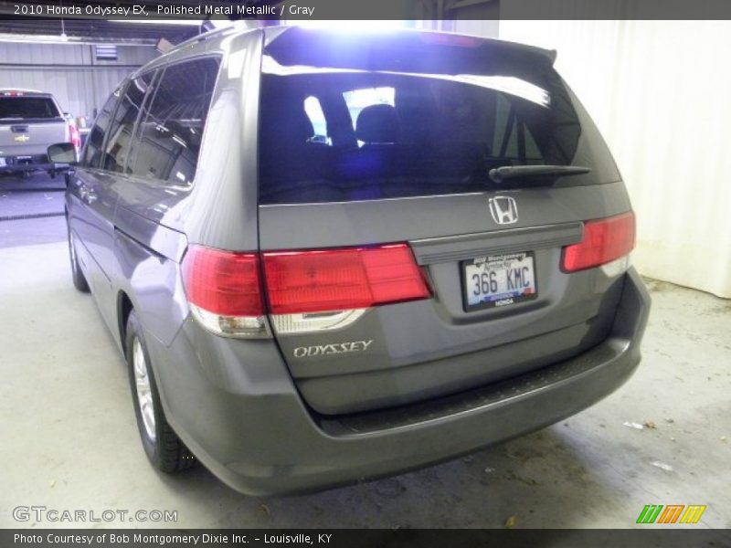 Polished Metal Metallic / Gray 2010 Honda Odyssey EX