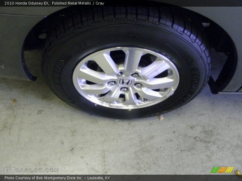 Polished Metal Metallic / Gray 2010 Honda Odyssey EX