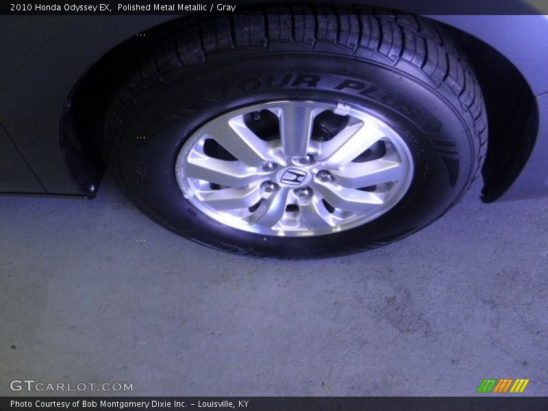 Polished Metal Metallic / Gray 2010 Honda Odyssey EX