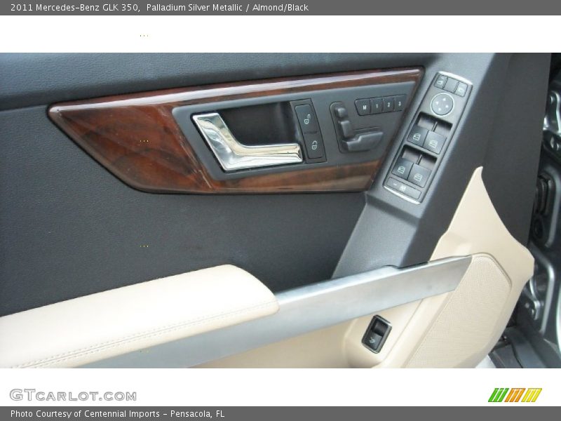 Palladium Silver Metallic / Almond/Black 2011 Mercedes-Benz GLK 350