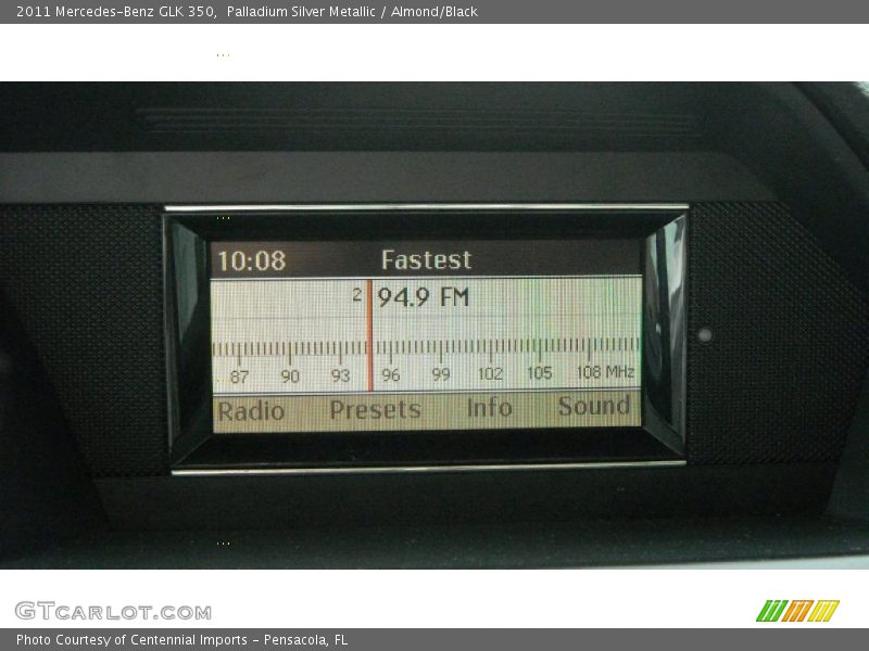 Palladium Silver Metallic / Almond/Black 2011 Mercedes-Benz GLK 350
